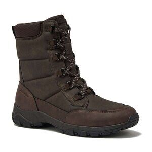 Size: 10.5 Mens - Lands End Men's Expedition Trail Waterproof Lace Up Snow Boots